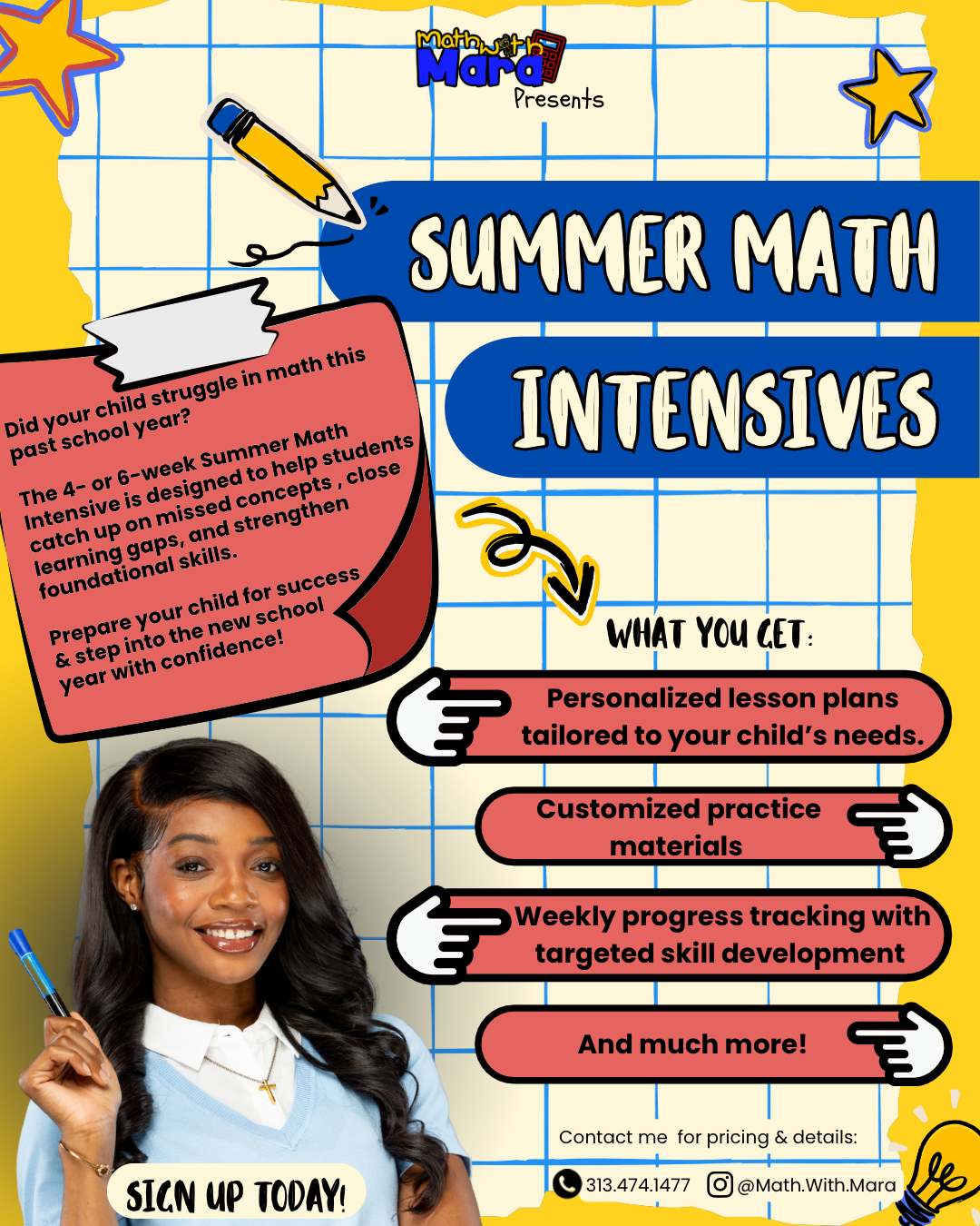 ￼6-Week Summer Intensive Sessions